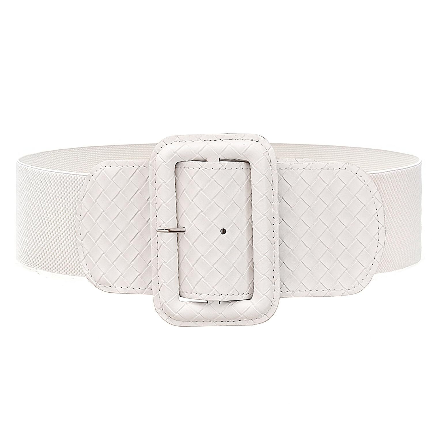 5243 Wide Stretchy Belt For Women Fashion Elastic Belts Ladies Waist Belt